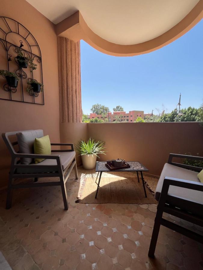 Ferienwohnung Marrakech M Avenue Terrasse Jardin Marrakesch Exterior foto