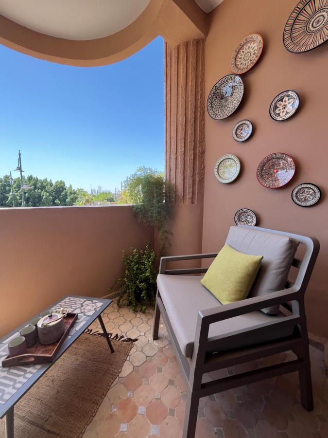 Ferienwohnung Marrakech M Avenue Terrasse Jardin Marrakesch Exterior foto